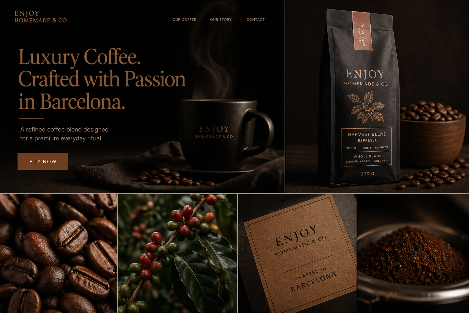 Barcelona heritage and specialty coffee craft